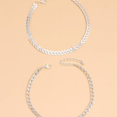 خلخال سهم قطعتين - batcino.com