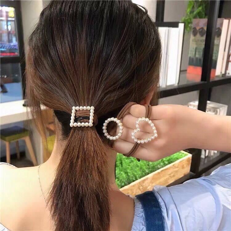 ٣ قطع استك للشعر مع لولي