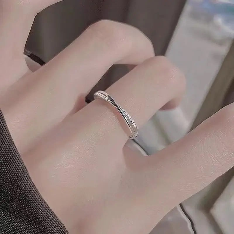 خاتم كاجوال بتصميم بسيط - مقاس حر