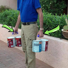 ٢ قطعة حامل اكياس مزود بمقبض سيلكون من كليك كاري