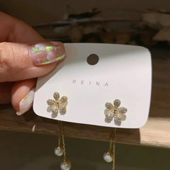 حلق زهور الياسمين دروب لولي - batcino.com