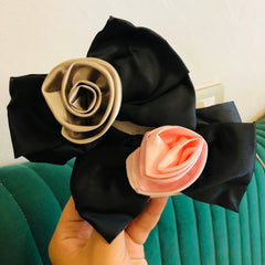 توكة للشعر فيونكة مع وردة