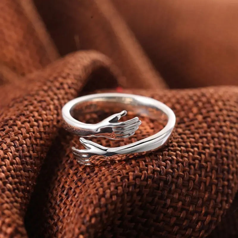 خاتم شكل كف - مقاس حر - batcino.com