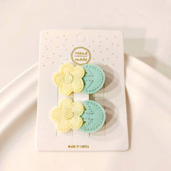 ٢ قطعة توكة وردة