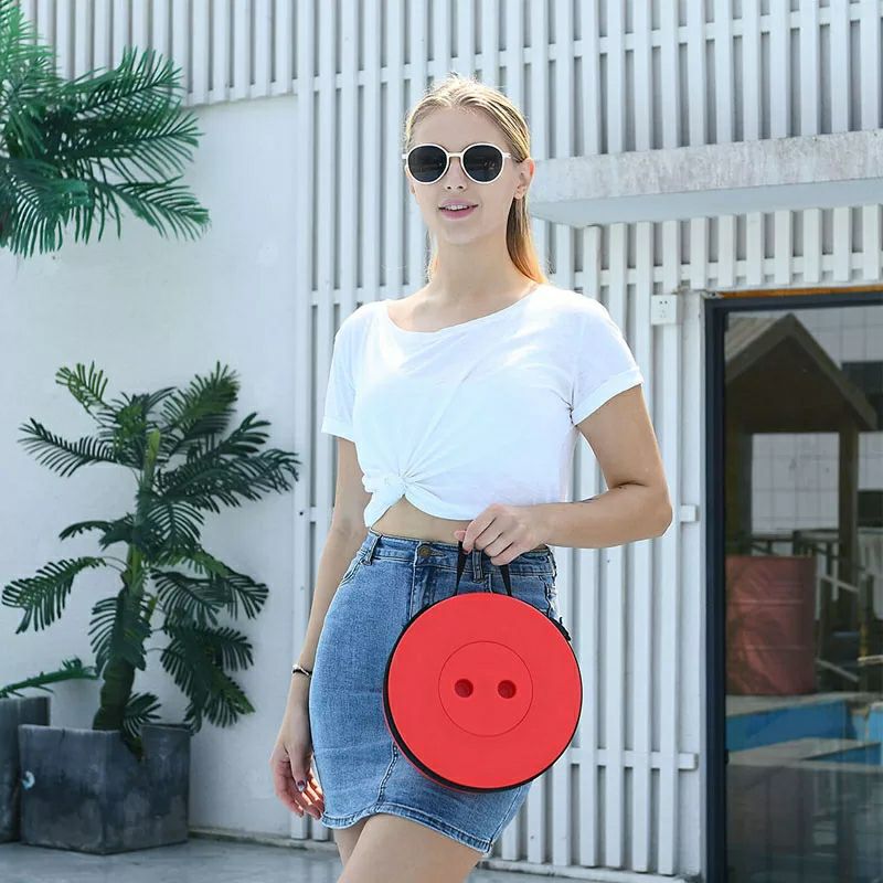 كرسي سفر بلاستيكي محمول قابل للطي - batcino.com