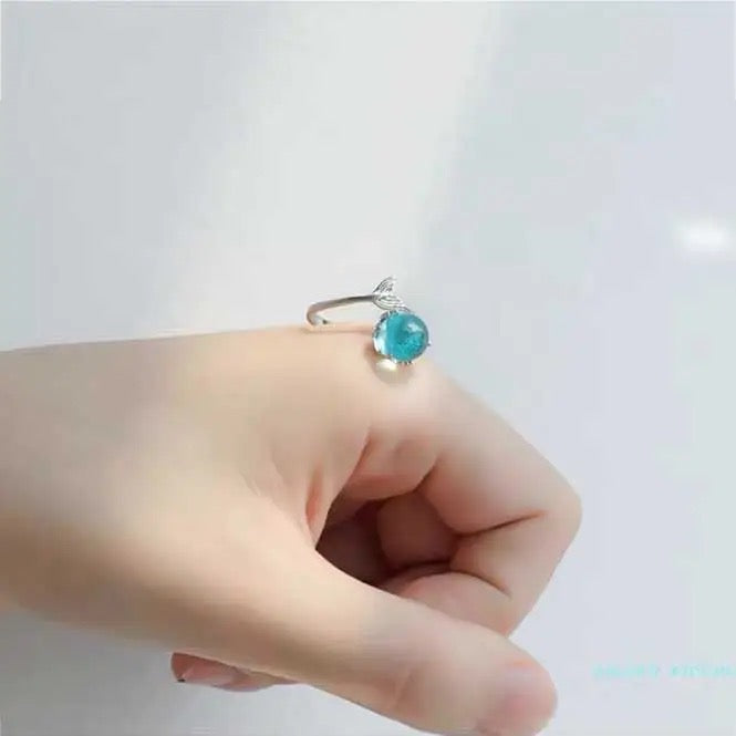 خاتم الدولفين - مقاس حر - batcino.com