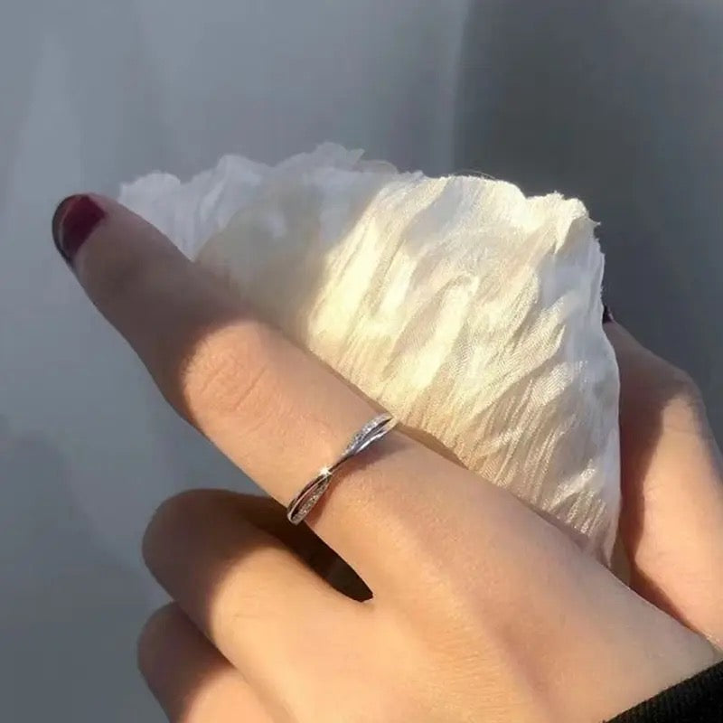 خاتم كاجوال بتصميم بسيط - مقاس حر