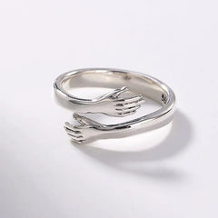 خاتم شكل كف - مقاس حر - batcino.com