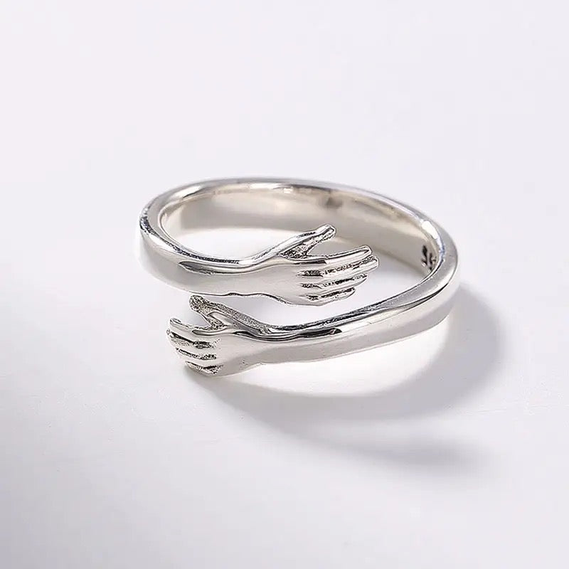 خاتم شكل كف - مقاس حر - batcino.com