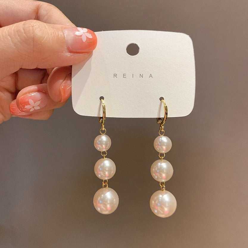 حلق ذهبي لولي دروب عصري