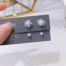 حلق  لؤلؤ ونجمة متألقة – أناقة متعددة الاستخدام