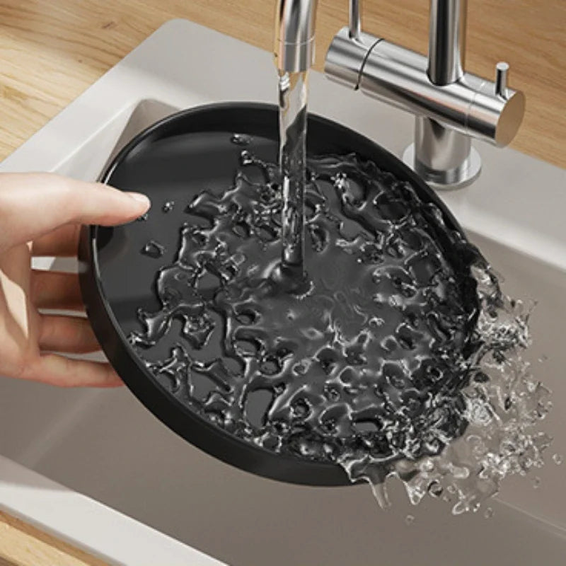 حامل ومنظم للسكاكين والمعالق قابل للدوران 360 درجة