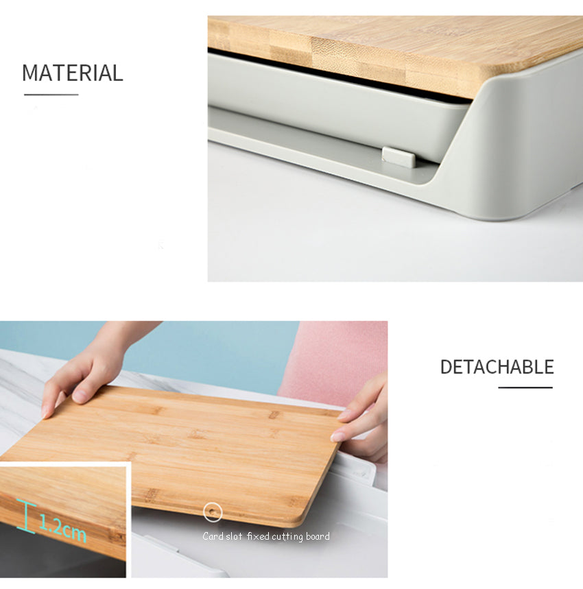 قطاعة خشب زان مع درج للتقطيع