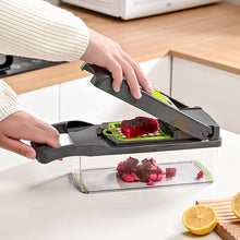 قطاعة خضروات وبصل احترافية متعددة الوظائف ١٤ في ١