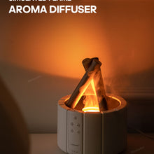 موزع روائح شكل لهب نار التخييم من وموزع زيوت عطرية بريموت تحكم عن بعد