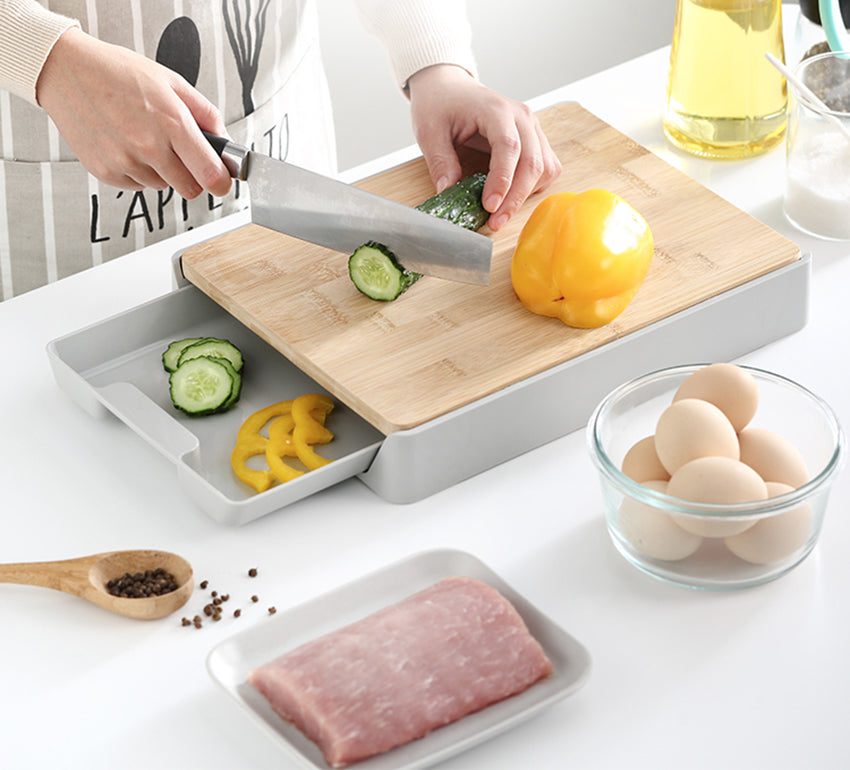 قطاعة خشب زان مع درج للتقطيع