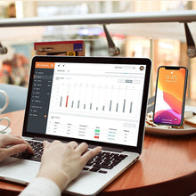 حامل موبايل ولاب توب ، جانبي للاب او شاشة المكتب ذكي رفيع قابل للطي