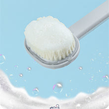 فرشاة استحمام  ناعمة بخزات شاور بمقبض طويل للدش 38 سم