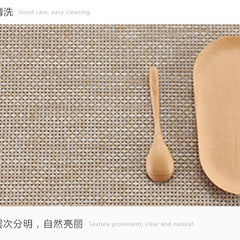 طقم مفارش 6 قطع سفرة و طاولة بي في سي بلاس ميت