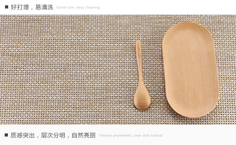 طقم مفارش 6 قطع سفرة و طاولة بي في سي بلاس ميت