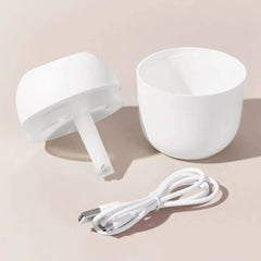 USB فواحة محمولة مضيئة وموزع زيوت عطرية للسيارة - المنزل- المكتب