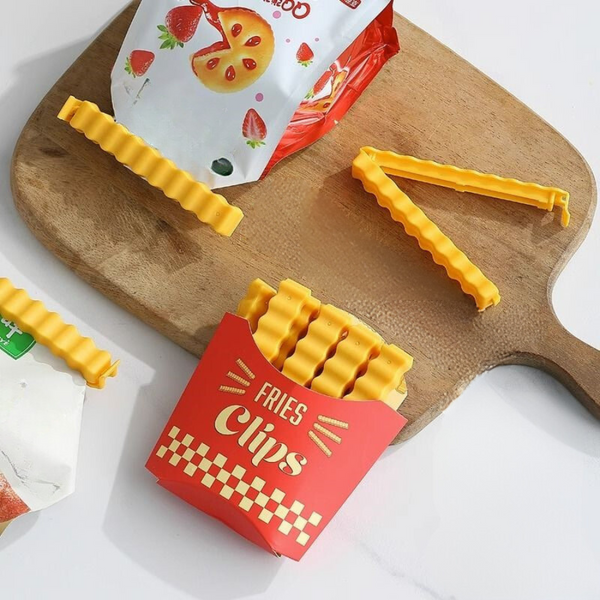 مجموعة من 12 قطعة مشابك غالق اكياس - على شكل بطاطس