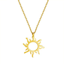 سلسلة ربانزل شروق الشمس - ستانلس 316 + بوكس زهرة عباد الشمس - batcino.com