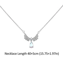 سلسلة زركون شكل جناح - zircon wings - batcino.com