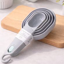 طقم معيار قياس 5 قطع – بلاستيك عالي الجودة مطابق للمواصفات القياسية - جراي