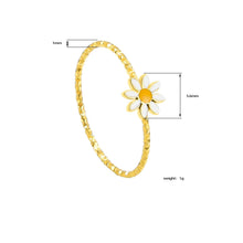 خاتم زهور الياسمين بتصميم رقيق ومميز