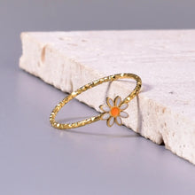 خاتم زهور الياسمين بتصميم رقيق ومميز