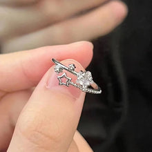 خاتم بفصوص زركون مقاس حر