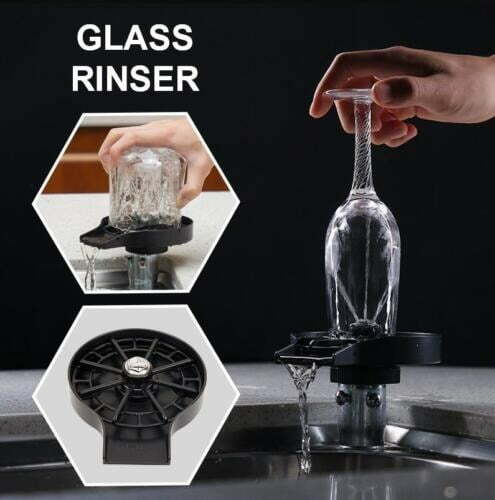 اداة غسل وتنظيف اوتوماتيكية لحوض المطبخ بضغط مياه عالي للشطف السريع - batcino.com