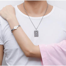 قلادة وسوار بقفل ومفتاح - امتلك مفتاح قلب من تحب