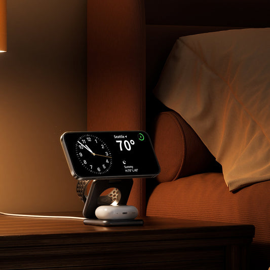 3 In 1 Foldable Magnetic Wireless Charger Stand - batcino.com