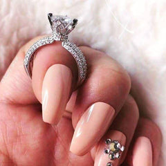 خاتم الوعد بفصوص زركون - batcino.com