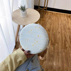 حقيبة نسائية كروس بودي بتصميم الزهور - batcino.com