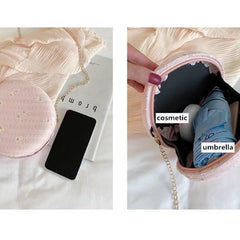 حقيبة نسائية كروس بودي بتصميم الزهور - batcino.com