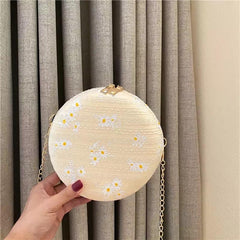 حقيبة نسائية كروس بودي بتصميم الزهور - batcino.com