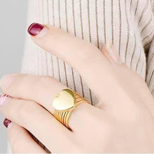 خاتم يتحول انسيال - مطلي ماء ذهب عيار 14 - متوفر مع بوكس كرافت - batcino.com