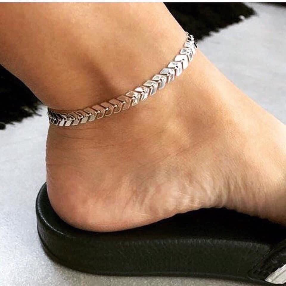 خلخال سهم - ذهب صيني - batcino.com