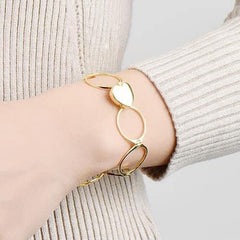 خاتم يتحول انسيال - مطلي ماء ذهب عيار 14 - متوفر مع بوكس كرافت - batcino.com